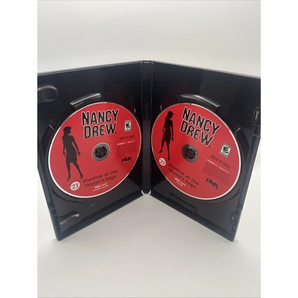 Her Interactive Nancy Drew: Shadow at the Water's Edge PC Mac Mystery CIB